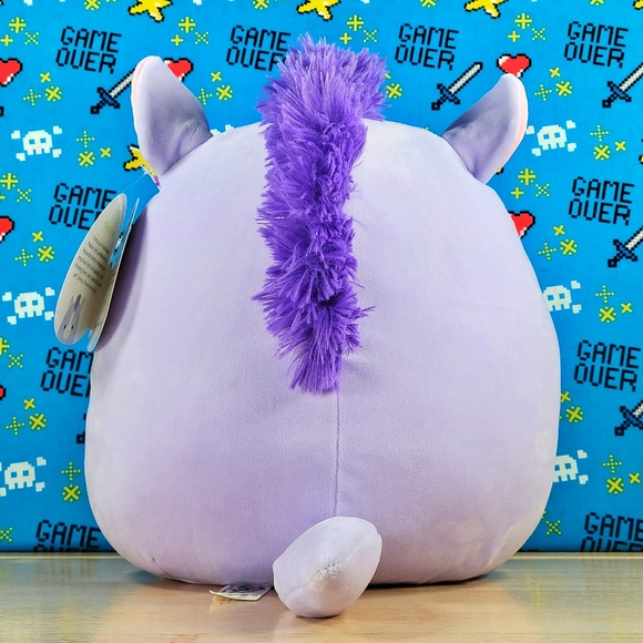 Squishmallow Meadow the Purple Horse 11" Ultrasoft Stuffed Animal Plush NWT - Picture 4 of 12